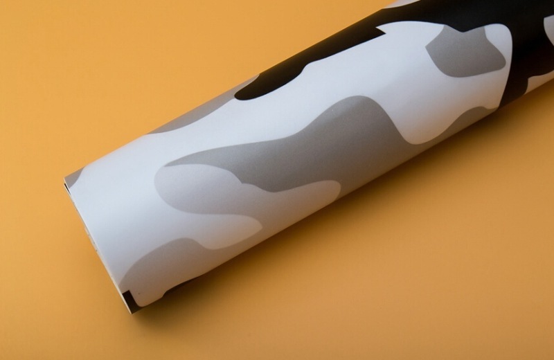 CAMO CLASIC BÍLÁ/ČERNÁ/ŠEDÁ 3D FOLIE 152cm x 15m