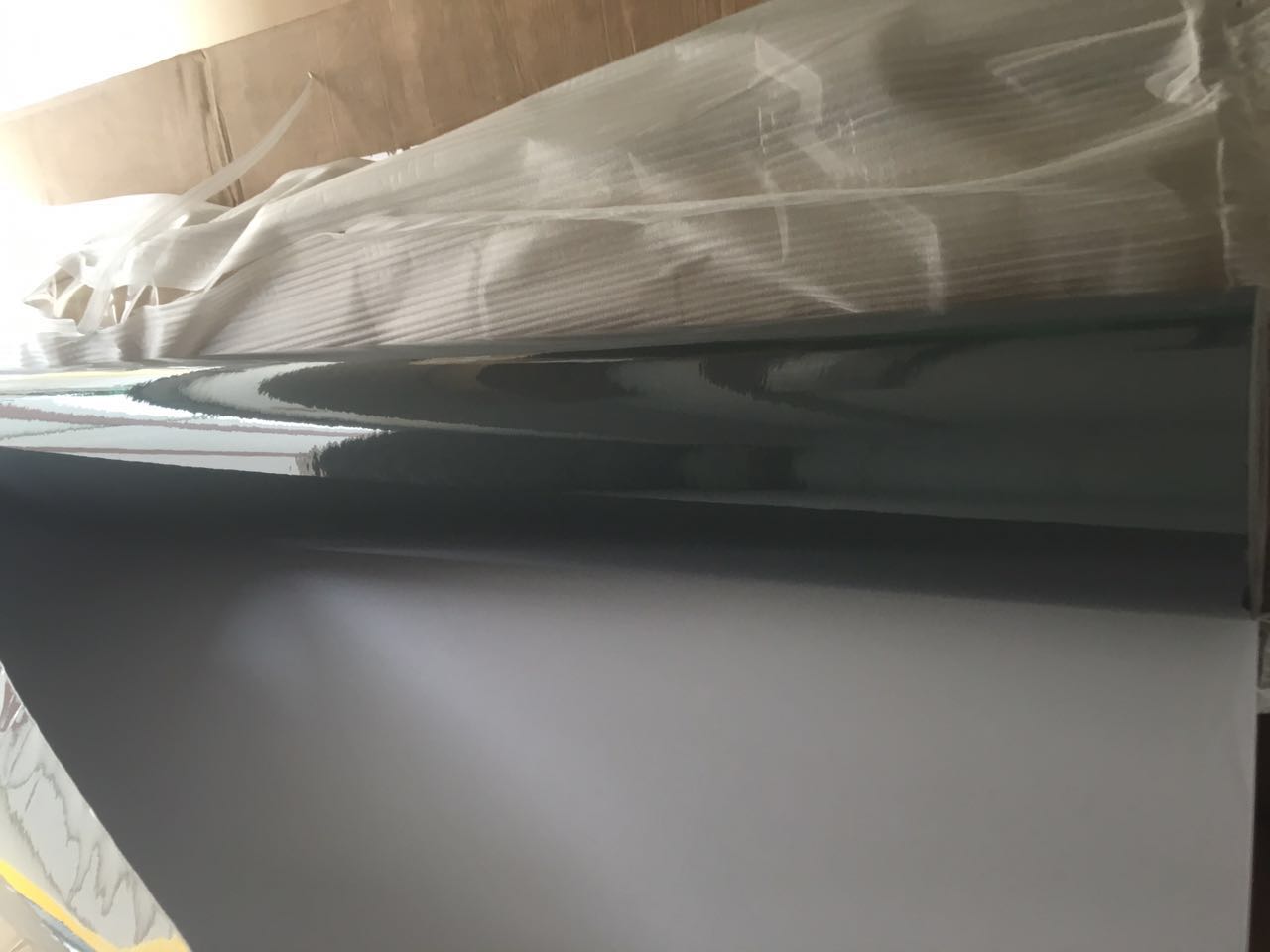 ŠEDÁ CEMENT EXTRA LESKLÁ 3D FOLIE 152cm x 10m