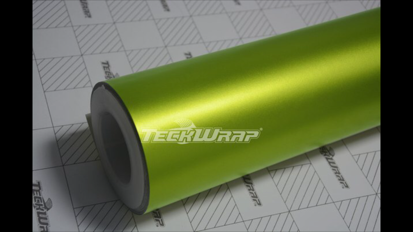 LIME ZELENÁ MATNÁ METALICKÁ 3D FOLIE - 152cm x 10m