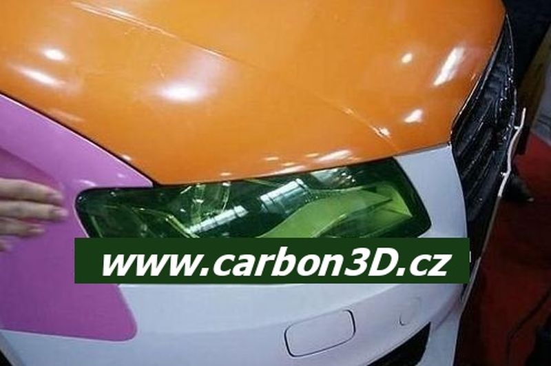 MODRÁ TMAVÁ FOLIE NA SVĚTLA 30cm x 5m