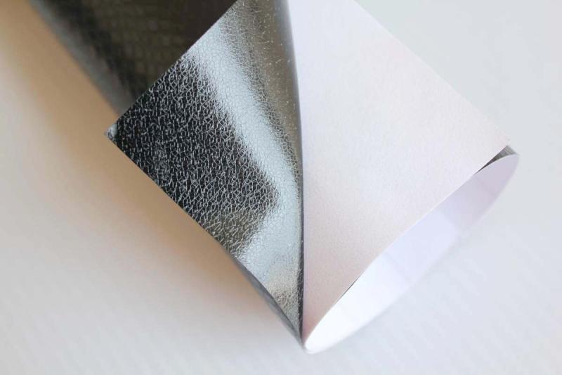 Černá samolepicí folie s imitací hadí kůže 152cm x 5m  
