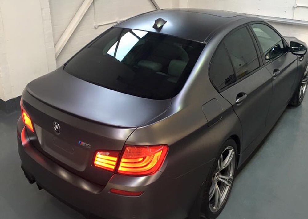 ŠEDÁ ANTRACIT MATNÁ CHROM METALICKÁ 3D FOLIE 152cm x 16m