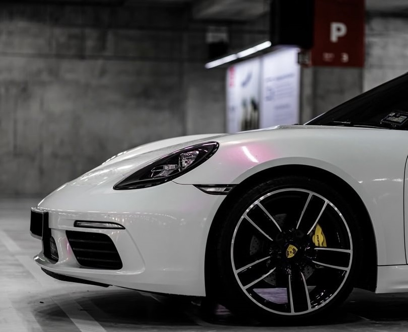 Glossy Pearl Change Red 1.52m x 15m