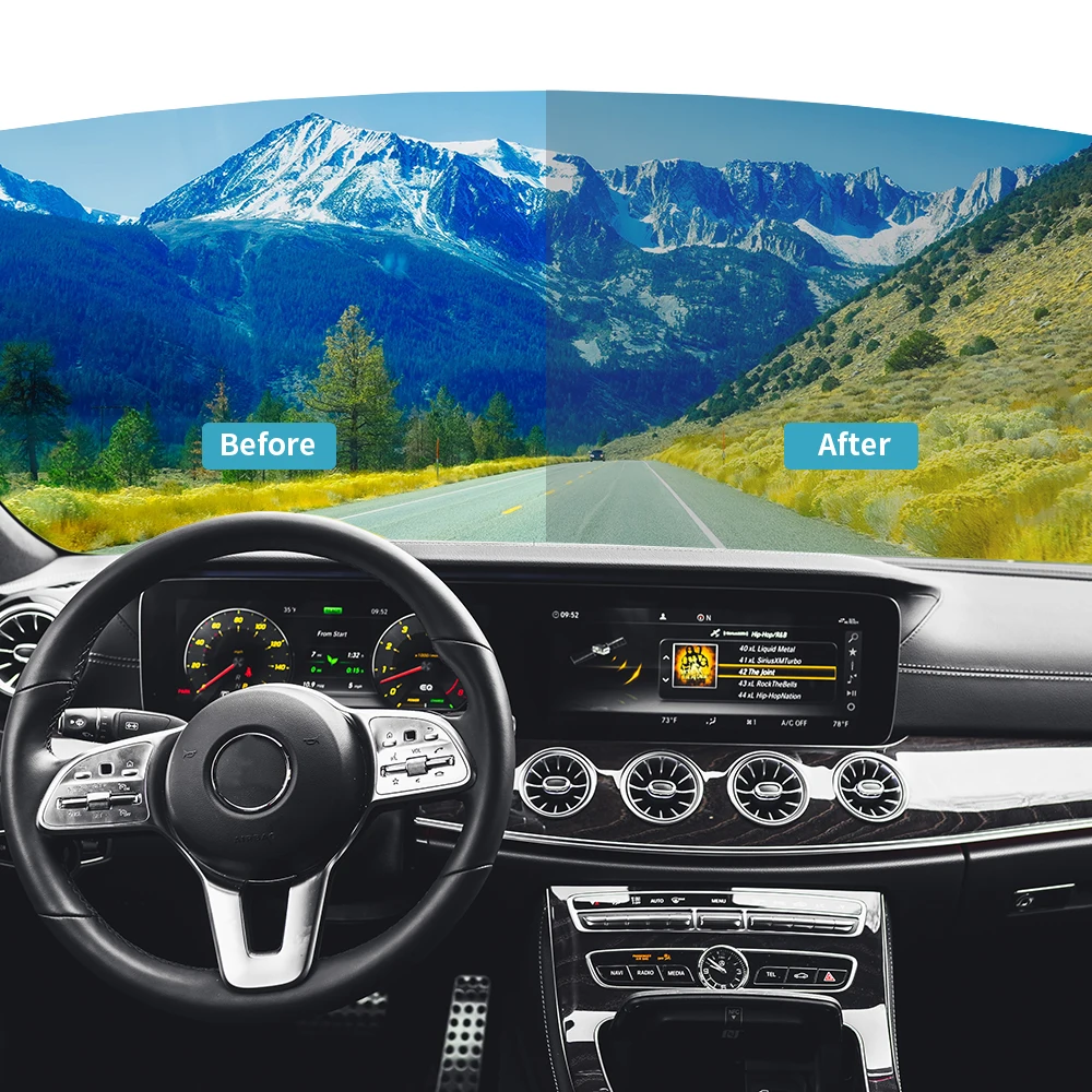 Chameleon folie na okna modrá světlá (81% propustnost světla) 1.52m x 5m