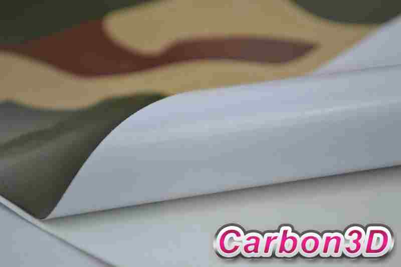 Zelená ARMY VZOR 03 folie - 152cm x 20m