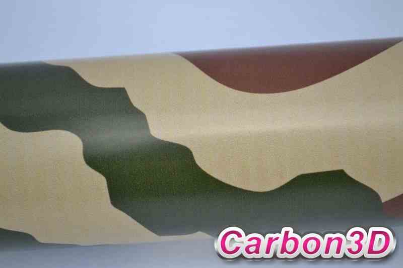Zelená ARMY VZOR 03 folie - 152cm x 30m