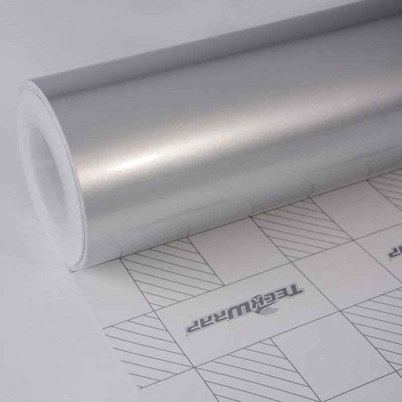 GLOSS ALUMINIUM SILVER MIST 152cm x 18m
