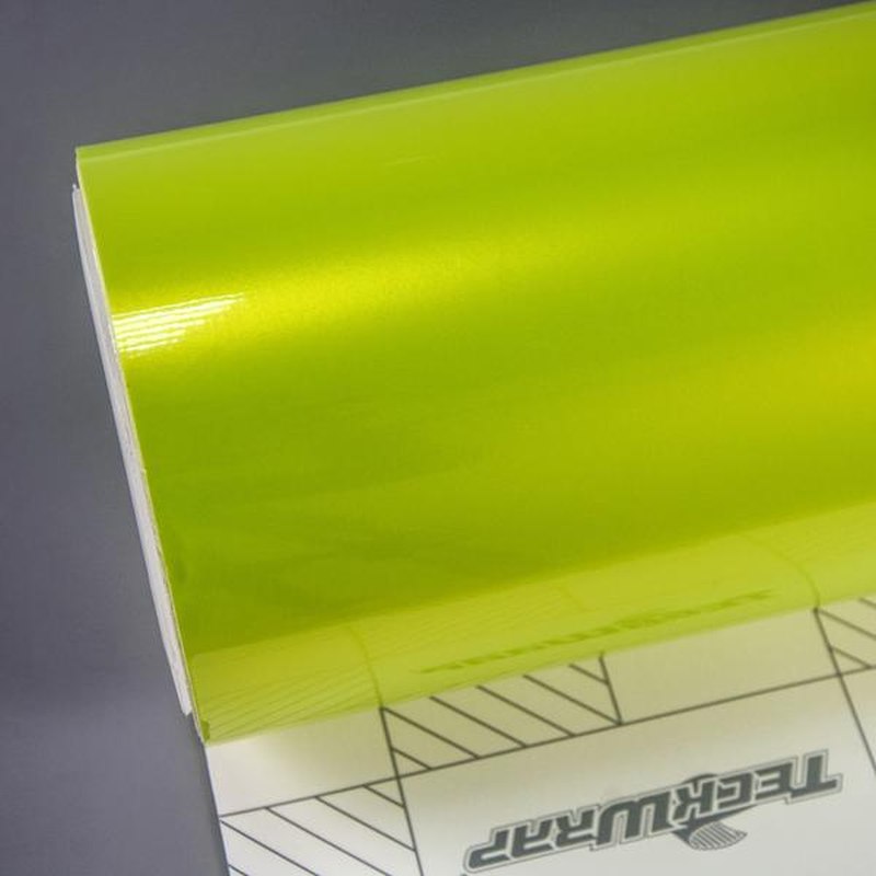 GLOSS METALLIC ACID LIME 152cm x 18m
