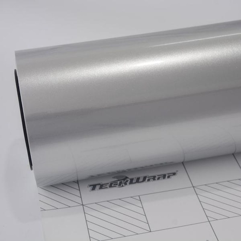 GLOSS METALLIC SILVER GREY 152cm x 18m