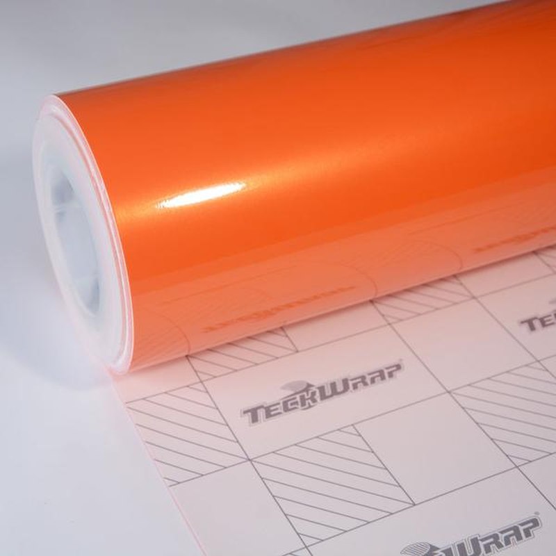 GLOSS METALLIC DEEP ORANGE 152cm x 18m
