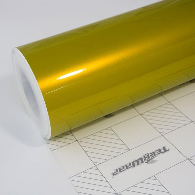 GLOSS METALLIC MUSTARD YELLOW 152cm x 18m