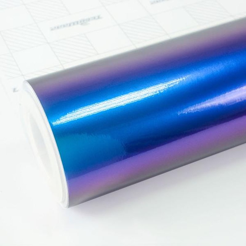 RAINBOW DRIFT METALLIC GLOSSY IRIS PURPLE GEM 152cm x 18m