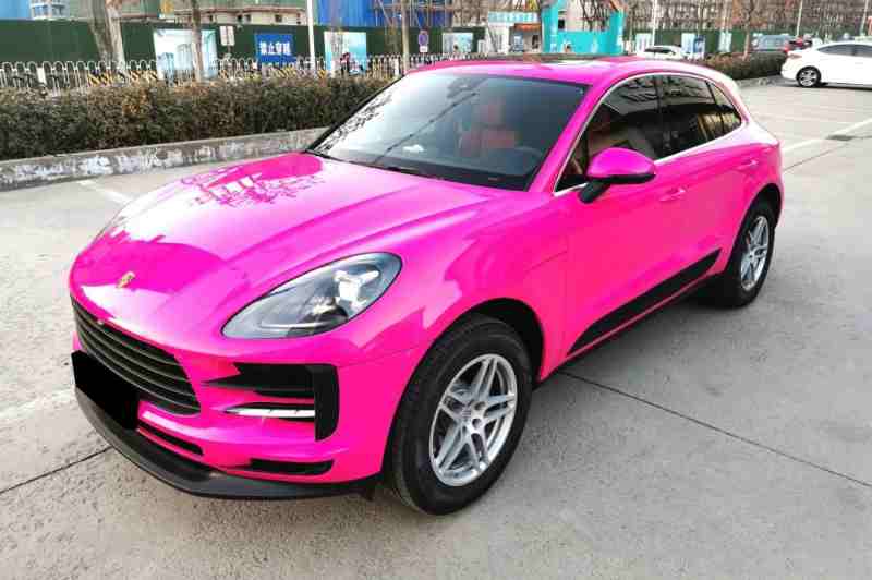 Růžová Magenta extra lesklá 1.52m x 18m