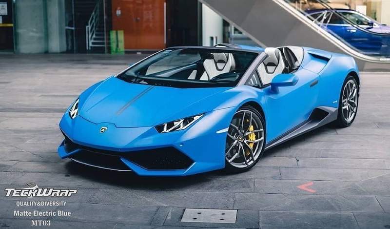 Matná Teckwrap Electric Blue 1.52m x 18m