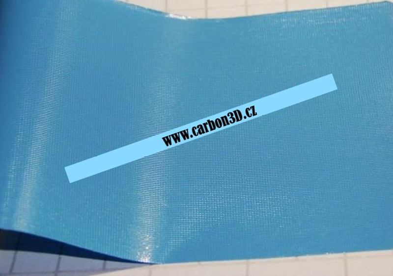 Modrá matná světlá - 152cm x 10m