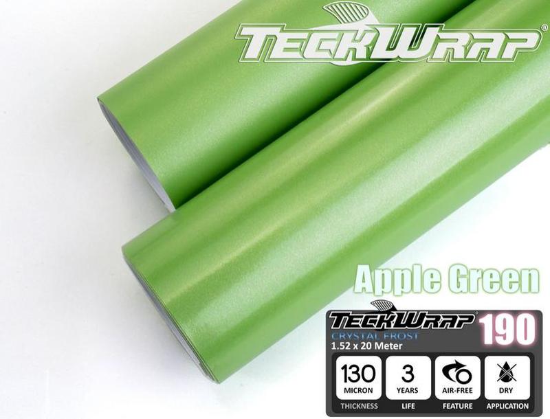 Crystal frost apple green 152cm x 20m