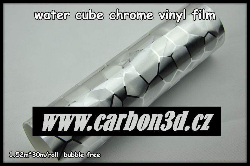 Silver cube 3D folie 152cm x 30m