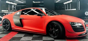 Červená Matná Extinction Ferrari Red 1.52m x 18m