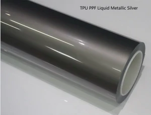 Liquid Metallic Silver samoopravná TPU PPF folie 1.52m x 15m