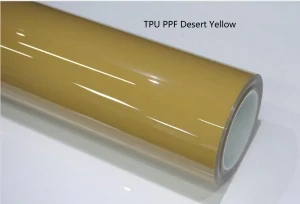 Desert Yellow samoopravná TPU PPF folie 1.52m x 15m