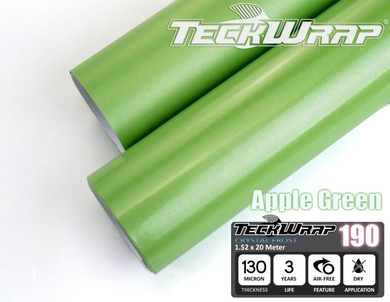 Crystal frost apple green 152cm x 20m