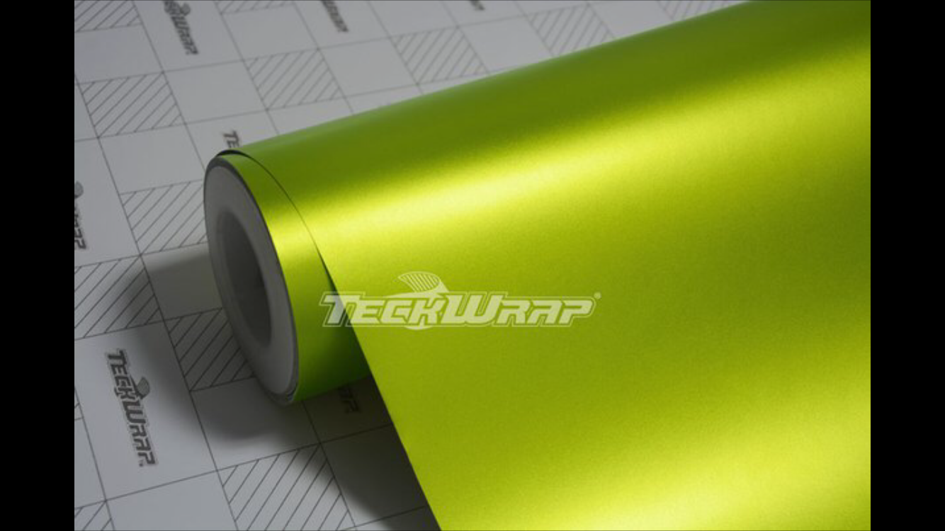LIME ZELENÁ MATNÁ METALICKÁ 3D FOLIE - 152cm x 20m