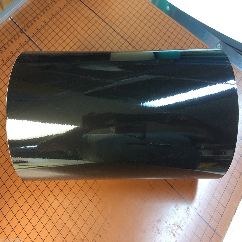 Černá reflexní folie 123cm x 5m