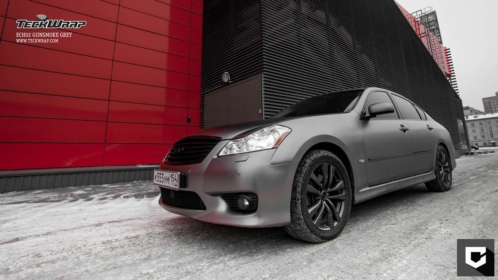 MATTE METALLIC GUNSMOKE GREY 152cm x 18m