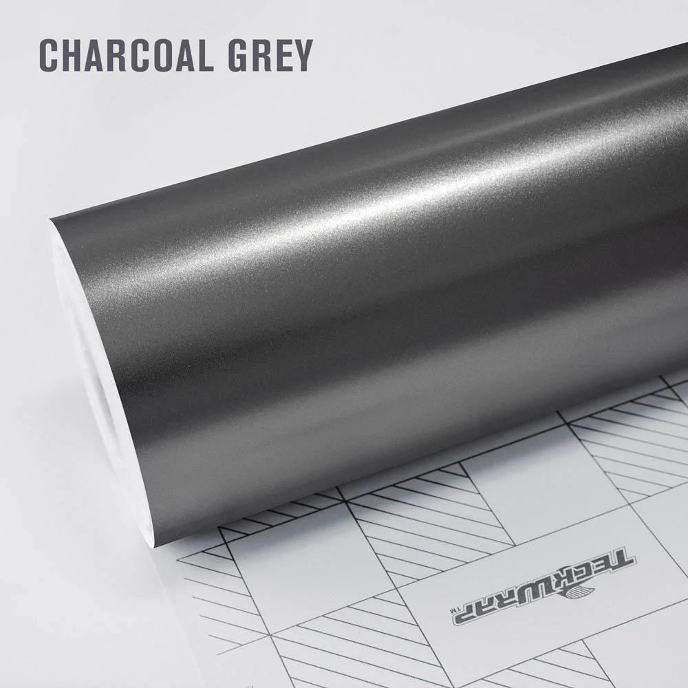 MATTE METALLIC CHARCOAL GREY 152cm x 18m