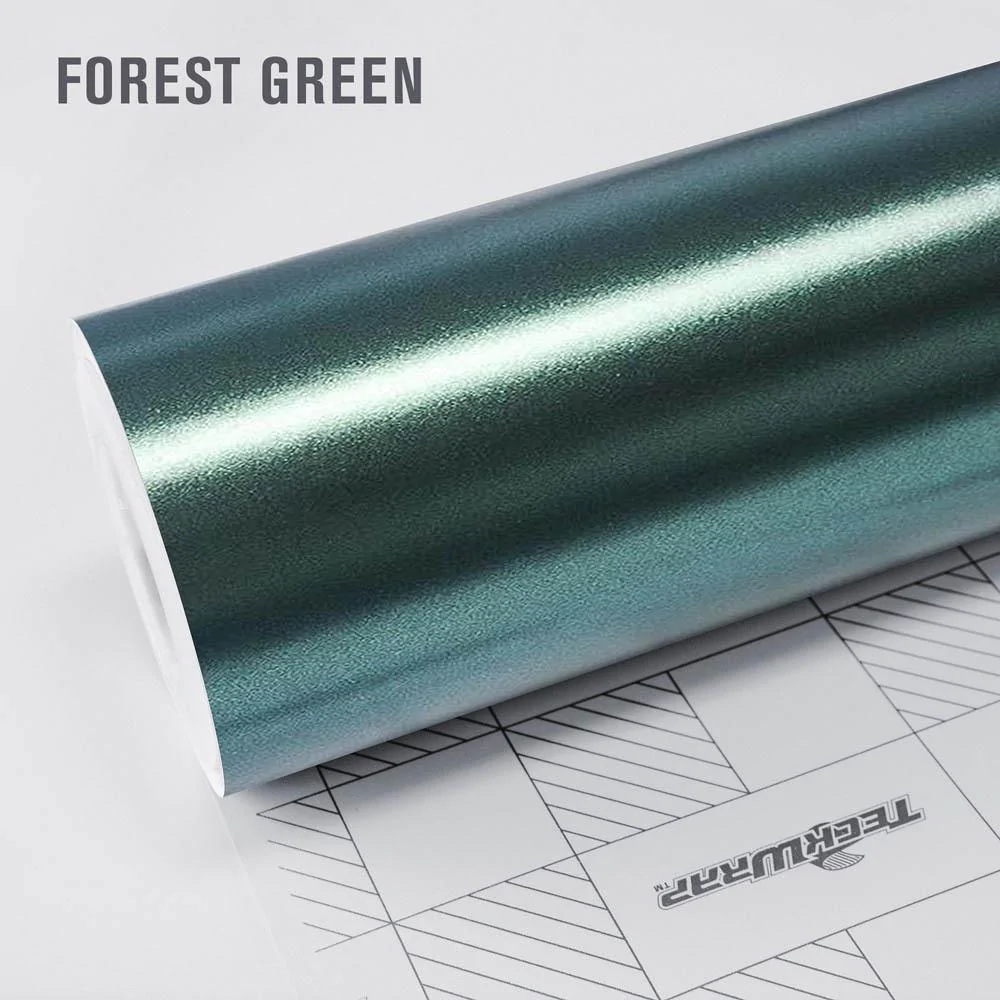 MATTE METALLIC FOREST GREEN 152cm x 18m