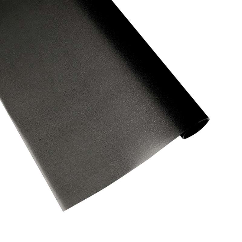 Černá matná privátní samolepicí folie (černé pískované sklo) 122cm x 5m