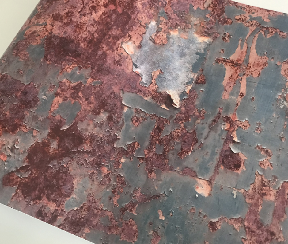 Samolepicí folie s imitací koroze 50cm x 3m
