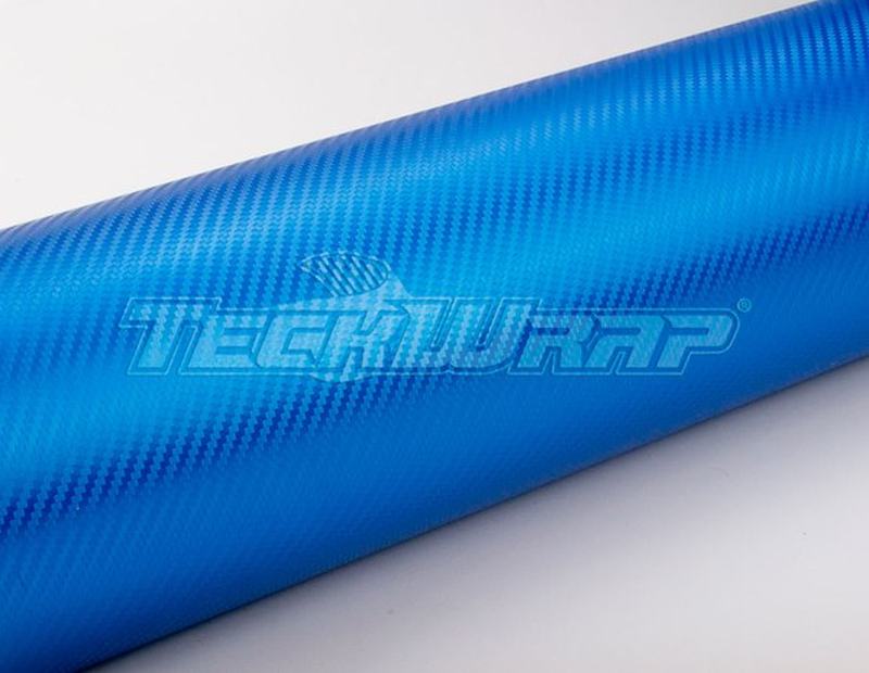 RACING MODRÝ CARBON KARBON 3D - 152cm x 10m