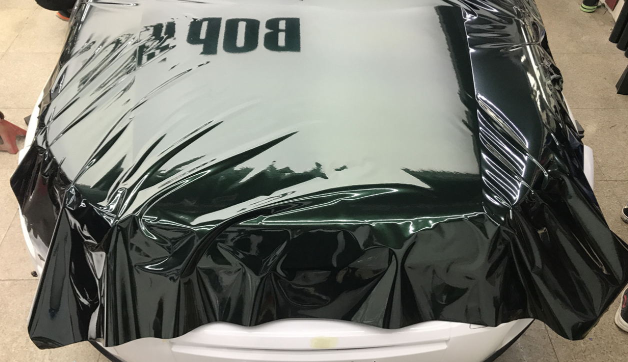 Teckwrap Gloss Green black (HM07G)