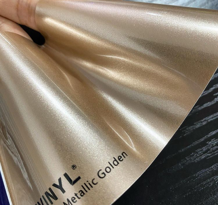 Zlatá metalická premium 1.52m x 18m