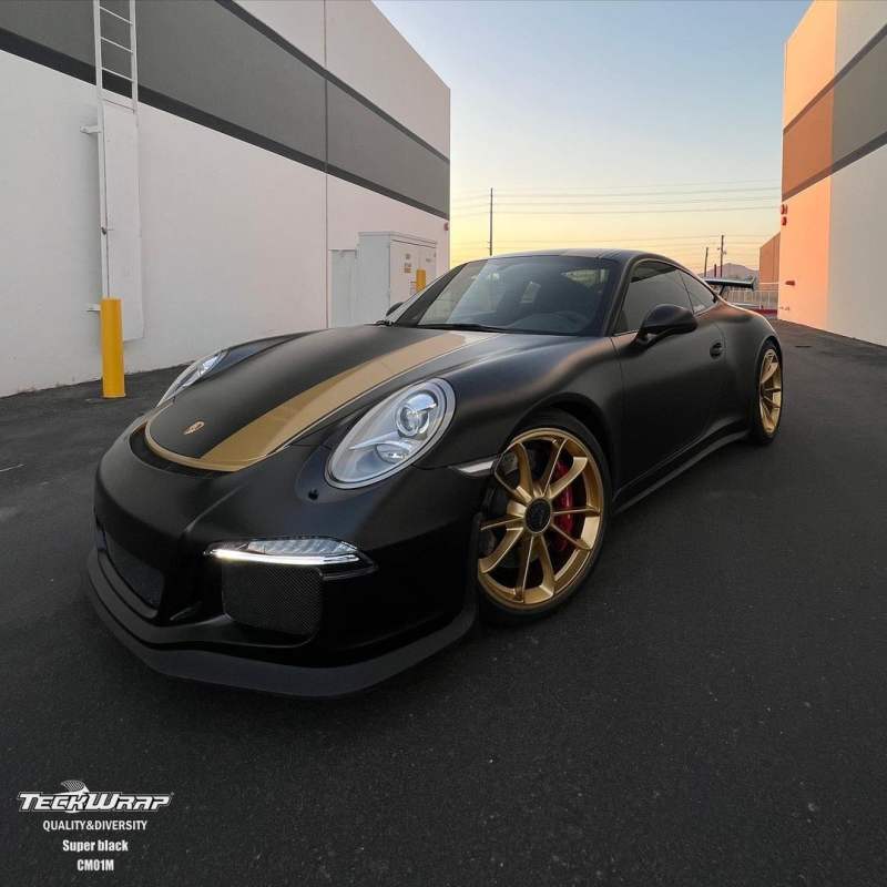 Super matná Teckwrap Black 1.52m x 18m