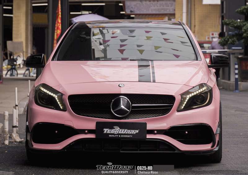 Super lesklá Teckwrap Chelsea rose 1.52m x 18m