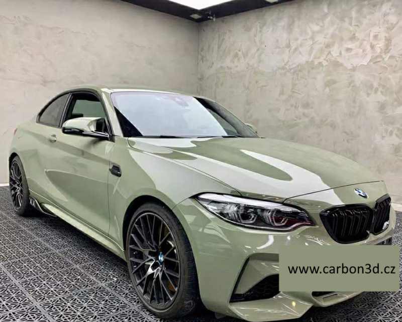 Super lesklá Khaki Green 1.52m x 18m