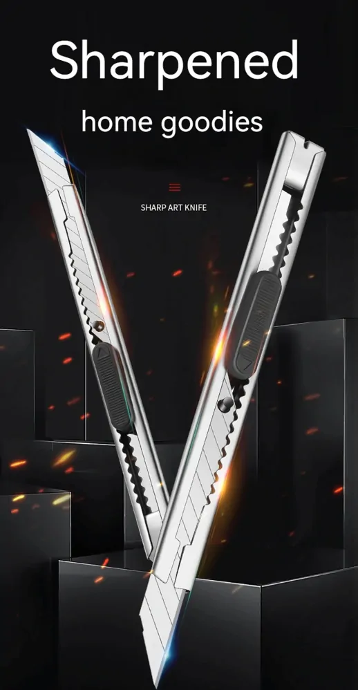 Celokovový odlamovací nůž 9mm
