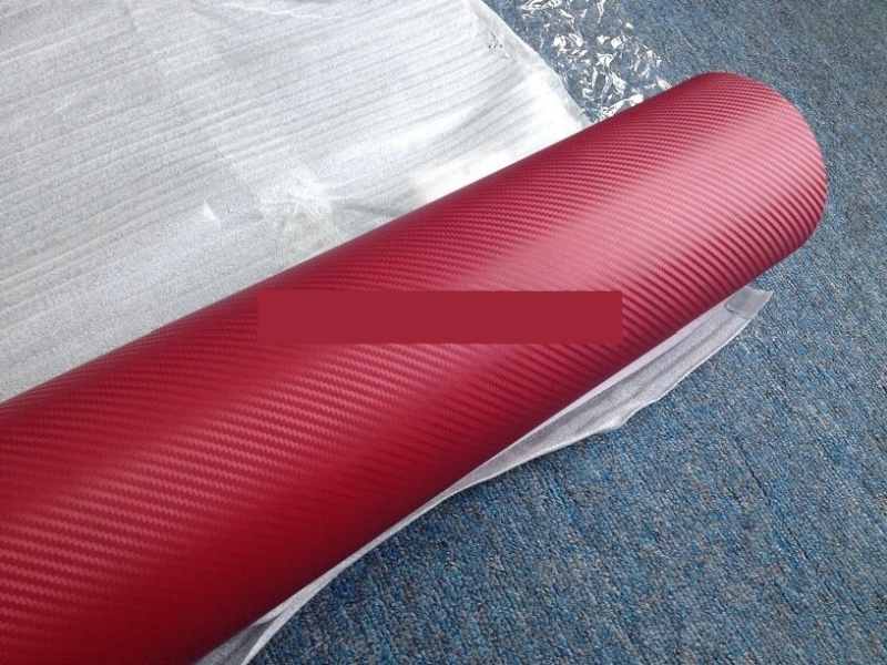 VÍNOVÁ 3D KARBON CARBON FOLIE S KANÁLKY V LEPIDLE 152cm x 10m