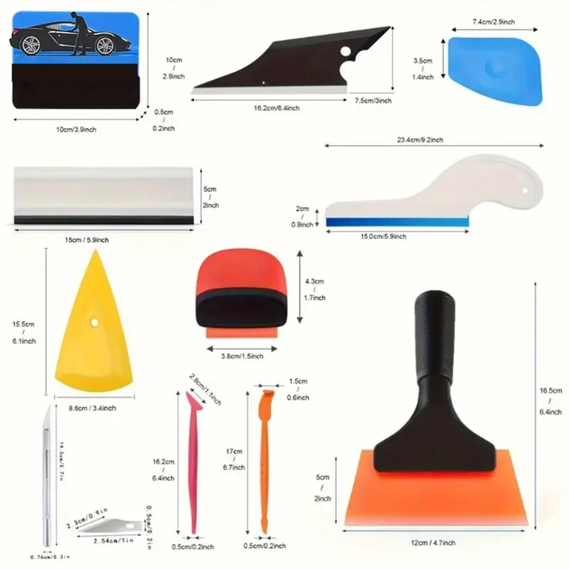 Sada příslušenství pro lepení folií