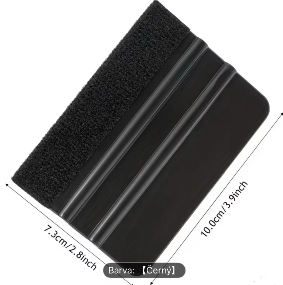 Černá stěrka s filcem - 10cm