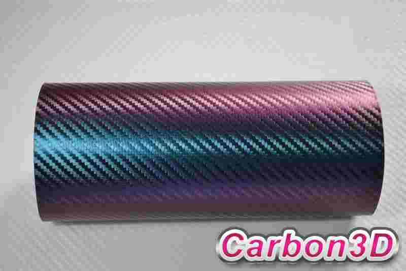 Chameleon karbon 3D folie - 152cm x 10m