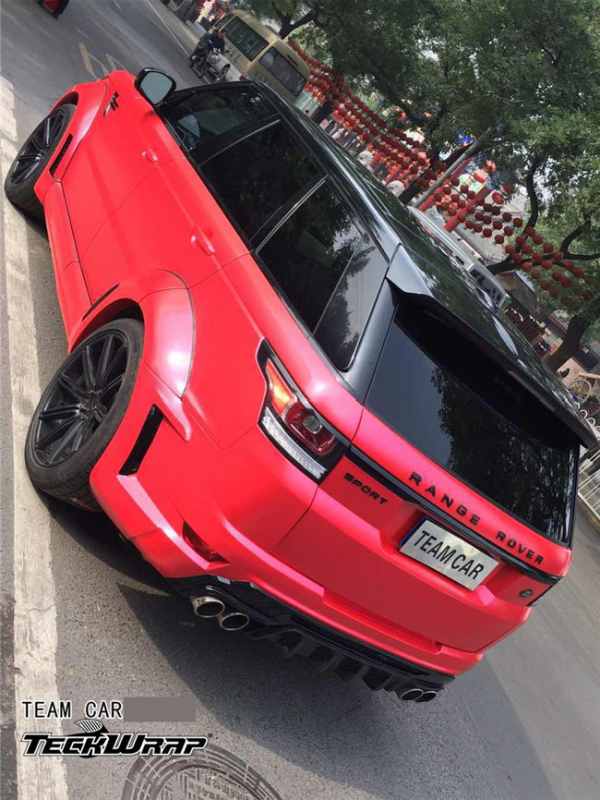 MATTE METALLIC SALMON RED 152cm x 18m