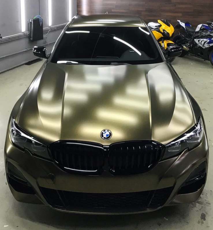 MATTE METALLIC BOND GOLD 152cm x 18m