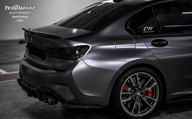 MATTE METALLIC DARK PLATINUM 152cm x 18m