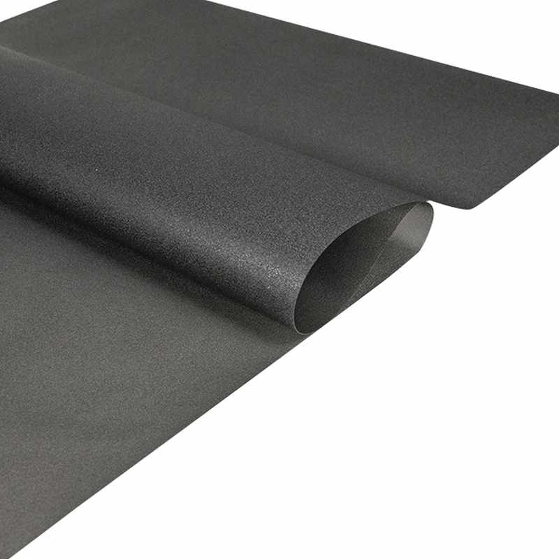 Černá matná privátní samolepicí folie (černé pískované sklo) 122cm x 5m