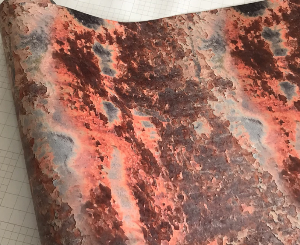 Samolepicí folie s imitací koroze 50cm x 3m