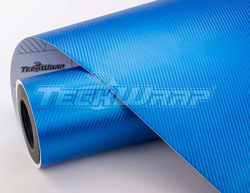 RACING MODRÝ CARBON KARBON 3D - 152cm x 10m
