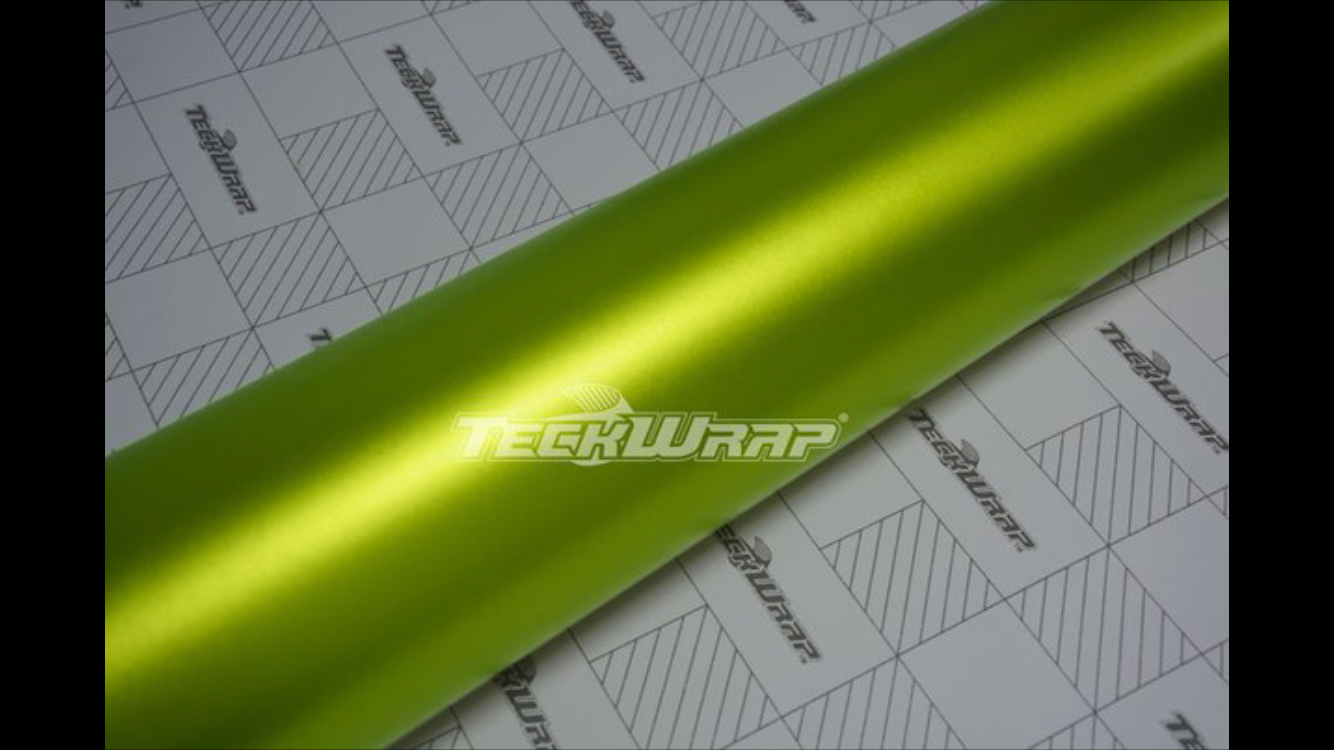 LIME ZELENÁ MATNÁ METALICKÁ 3D FOLIE - 152cm x 20m